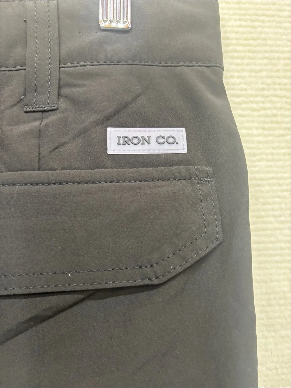 Iron Co | 34 Men's Black Cargo Shorts
